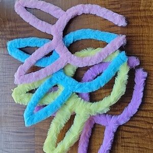 PLUSH BUNNY EAR HEADBAND, Choice of Color